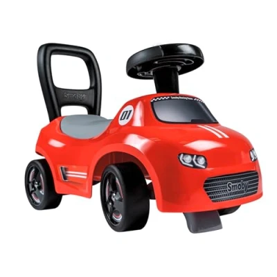 Afbeelding van Smoby Auto Ride On Rood Loopwagen Vanaf 10m.