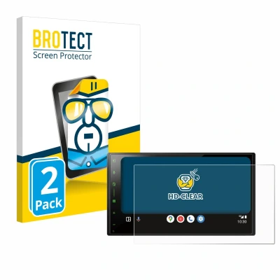 Afbeelding van BROTECT Screenprotector voor Pioneer SPH DA77DAB Folie Beschermfolie transparant (2 Stuks)