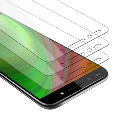 Afbeelding van Cadorabo 3x Screenprotector geschikt voor Honor 7 in KRISTALHELDER Tempered Display Pantser Film beschermglas