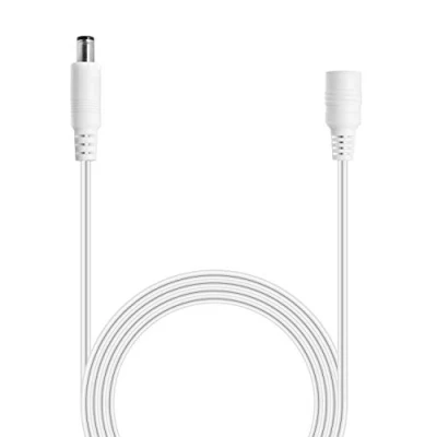 Afbeelding van Wicked Chili 5 m DC verlengkabel compatibel met Philips HUE Play Gradient Lightstrip Surround verlichting voor tv, stroomvoorziening S020YM2400083, wit
