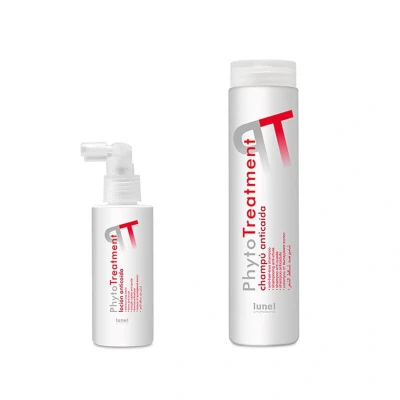 Afbeelding van Lunel anti haaruitval set, haar verlies, lotion en shampoo 2st