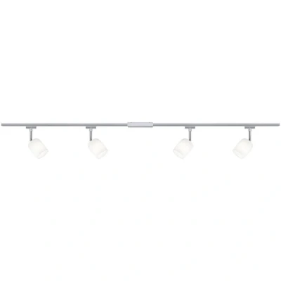 Afbeelding van Paulmann Blossom Compleet railsysteem URail G9 40 W LED Chroom, Chroom (mat), Satijn