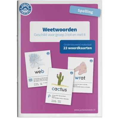 Afbeelding van Spelling weetwoorden geschikt voor groep 3 tot en met 8 (Paperback)