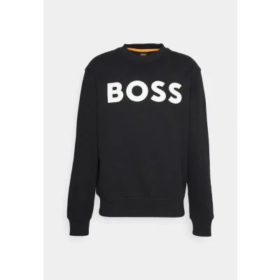 Afbeelding van BOSS Webasiccrew Sweater, Heren, Maat: 5XL, Black