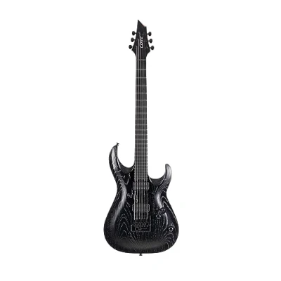 Afbeelding van Cort KX700 Evertune Open Pore Black elektrische gitaar