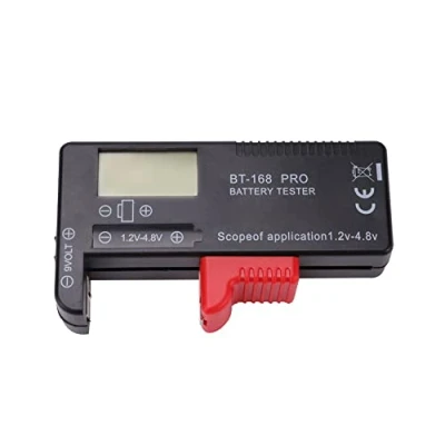 Afbeelding van VooGenzek BT 168 PRO Universele Digitale Batterij Tester Volt Checker, Tester, voor AA, AAA, C, D, 9V, 1.5V, 18650, Knoopcel Batterijen