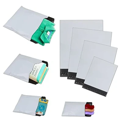 Afbeelding van huruirui Plastic verzendzakken, C5, A4, B4, A3, ondoorzichtig, zelfklevend, verzendzakken voor kleding, logistieke verpakkingen, transport, verpakking, 100 stuks