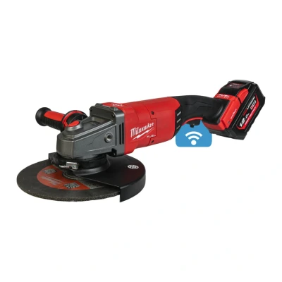 Afbeelding van Milwaukee M18 ONEFLAG230XPDB 122C FUEL ONE KEY 230 mm geremde haakse slijper met peddelschakelaar