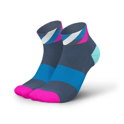 Afbeelding van INCYLENCE Korte hardloopsokken voor dames en heren met lichte compressie, 1 paar, LOOPS ZUCCHERO PINK, 35/38 EU