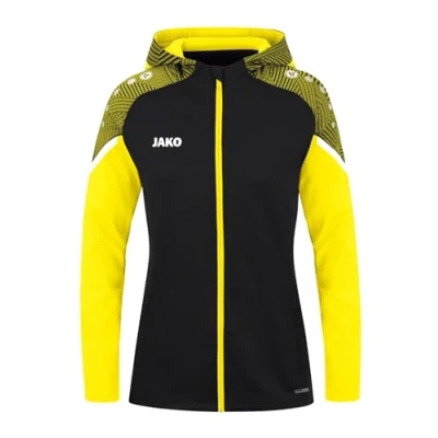Afbeelding van JAKO Performance Trainings Trainingsvest, Dames, Maat: 36, Schwarz/soft yellow