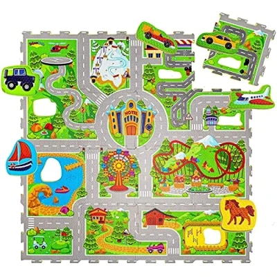 Afbeelding van Hakuna Matte Puzzelmat Vakantie (120 x 120 cm)