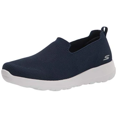 Afbeelding van Skechers Go Walk Joy Sensationele Dag dames Sneaker, marine/Wit, 38.5 EU Breed
