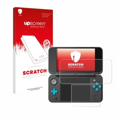 Afbeelding van upscreen Schermbeschermer voor New Nintendo 2DS XL Screen Protector Transparant, Antikras, Anti Vingerafdruk