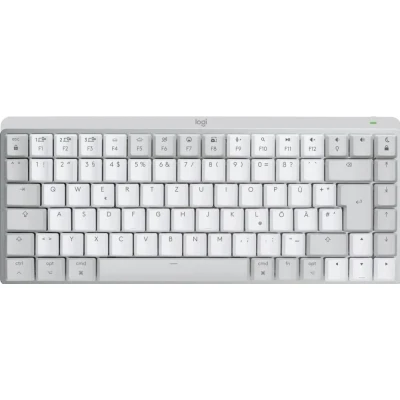 Afbeelding van Logitech MX Mechanical Mini Draadloos Toetsenbord Geschikt voor Mac QWERTZ Wit
