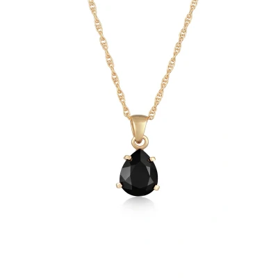 Afbeelding van Elli Elegant DROP Ketting goldcoloured, Dames, Maat: 45, Gold coloured