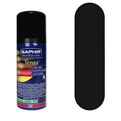 Afbeelding van Saphir Tenax Spray Leerverf / Schoenverf 05 Donker Bruin 150ml Schoenen Verven Verf Voor