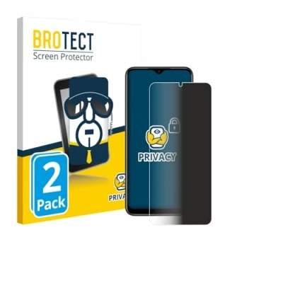 Afbeelding van BROTECT privacy screenprotector voor Doogee N50S Folie Beschermfolie Blauwlichtfilter (2 Stuks)