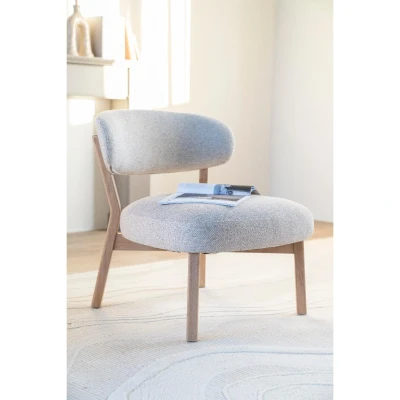 Afbeelding van Eleonora Fauteuil Mikky naturel beige Moon