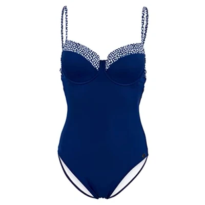 Afbeelding van Fashy Badpak voor dames, marineblauw, 48 / C