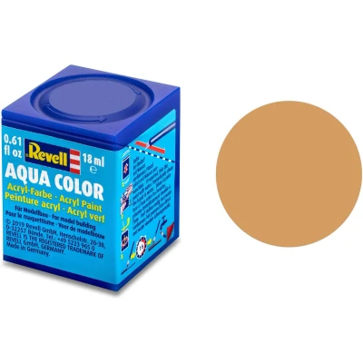 Afbeelding van Afrikaans Bruin Mat Aqua Color 18 Ml Revell Modelbouwverf Op Waterbasis