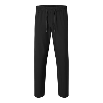 Afbeelding van Selected Homme Slhstraightrobert String Pants FLEX 196 Broek, Heren, Maat: Small, Black