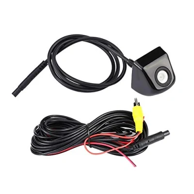 Afbeelding van Universele achteruitrijcamera, auto CCD achteruitrijcamera achteruit parkeren nachtzicht IP 68 waterdichte (zwart)
