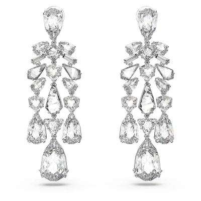 Afbeelding van Swarovski 5661691 Mesmera Zilverkleur Oorbellen horloge