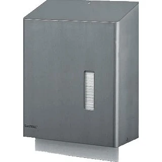 Afbeelding van SanTRAL handdoekdispenser groot RVS
