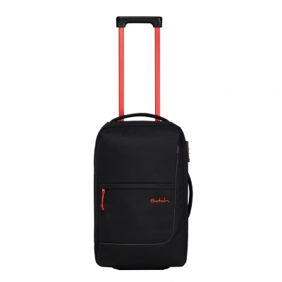 Afbeelding van Satch Flow S Cabin Size Trolley fire phantom Zachte koffer
