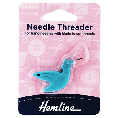 Afbeelding van Hemline Hummingbird Needle Threader voor handnaalden