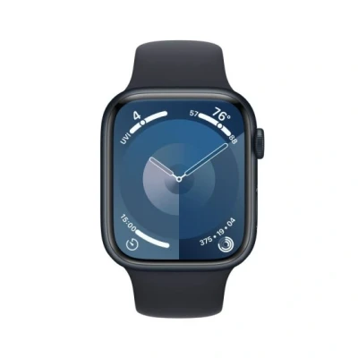 Afbeelding van Apple Watch S9 + Cellular 45mm Aluminium (PRODUCT)RED Sport Band S/M (140 190mm)