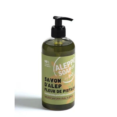 Afbeelding van Aleppo Soap Co Savon Dalep Liquid Fleur De Pistache 500ml
