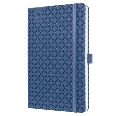 Afbeelding van Sigel agenda 2025 Jolie Flair A5 hardcover 7 dagen / 2 pagina&#039;s indigo blue SI J5101
