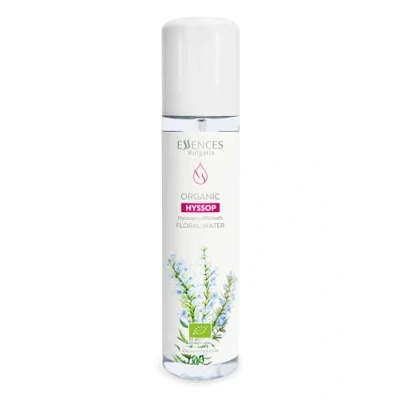 Afbeelding van Essences Bulgaria Biologisch Hysop Bloemenwater 250ml 100% Puur en Natuurlijk Anti Age Verfrissende Schoonheidsmist Uitstekende Aftershave Alcoholvrij Make up Verwijderaar Hydraterend