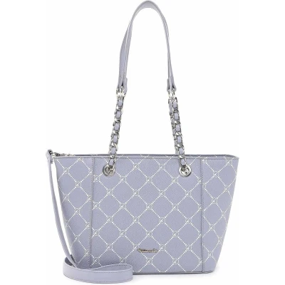 Afbeelding van Tamaris Schoudertas Anastasia Summer Handbag Greyblue Blauwgrijs