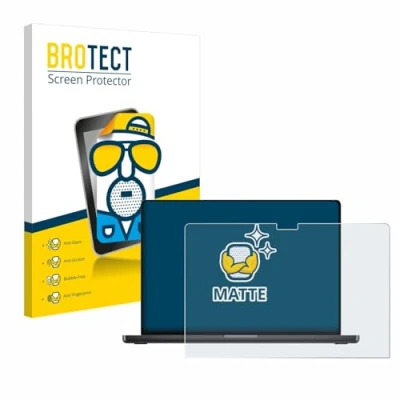 Afbeelding van BROTECT Screenprotector voor Apple MacBook Pro 16&quot; 2024 M4 Folie Beschermfolie matte