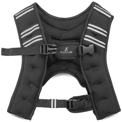 Afbeelding van ProsourceFit Oefening gewogen trainingsvest 2,7 kg, zwart