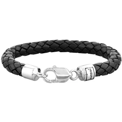 Afbeelding van Kuzzoi Armband silvercoloured, Heren, Maat: 19, Silver coloured
