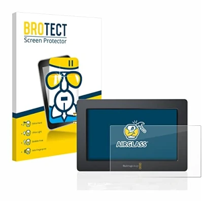 Afbeelding van BROTECT Glas Screen Protector voor Blackmagic Design Video Assist (5.0) Schermbeschermer [9H Hardheid, Beschermglas Folie niet Gehard Glas]