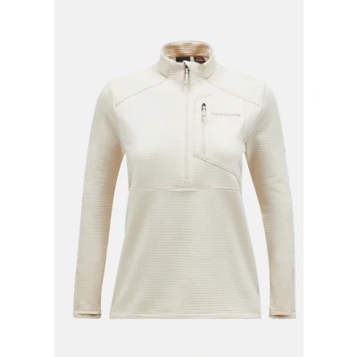 Afbeelding van Peak Performance Trail Grid Fleece Half Zip Dames Bruin S