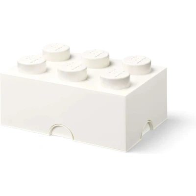Afbeelding van Lego Opbergbox Brick 6 Nylon Wit