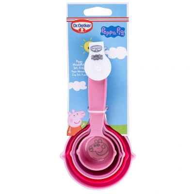 Afbeelding van Dr.Oetker Peppa Pig Maatbekerset Set/5