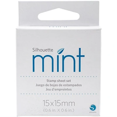 Afbeelding van Silhouette Gebruik Sheet Set om aangepaste stempels Mint, XXS te maken