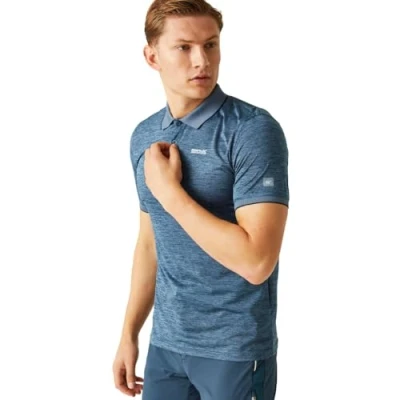 Afbeelding van Regatta Heren Remex II Jersey Sneldrogende Poloshirt met korte mouwen