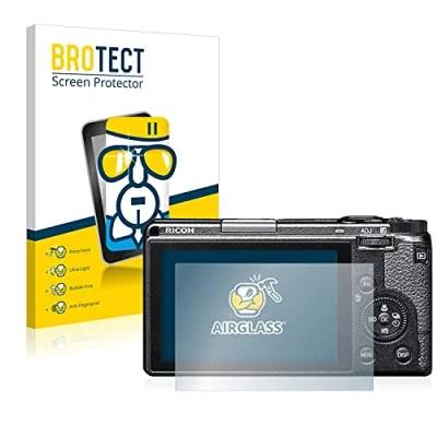 Afbeelding van BROTECT Screenprotector voor Ricoh GR IIIx / HDF Folie Beschermfolie Beschermglas transparant