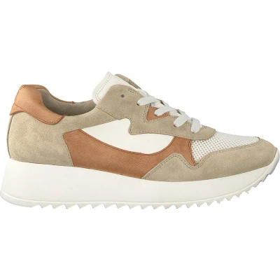 Afbeelding van Paul Green Dames Lage sneakers 4949 Beige Maat 42