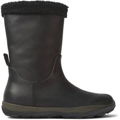 Afbeelding van CAMPER Peu Pista Gm Mujer Mid Calf Boot voor dames, zwart, 37 EU