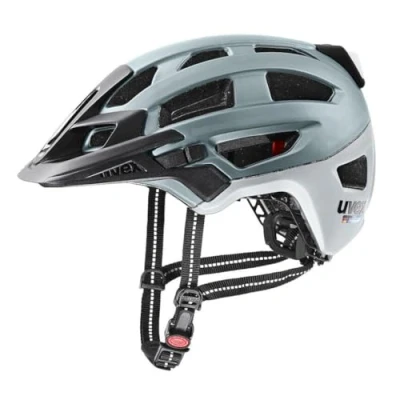 Afbeelding van uvex finale light 2.0 veilige stadshelm voor dames en heren incl. led licht wasbare binnenbekleding spaceblue matt 56 61 cm