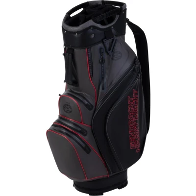 Afbeelding van FastFold PSV Raindry Cartbag Golftas 9 inch Zwart Rood Waterafstotend