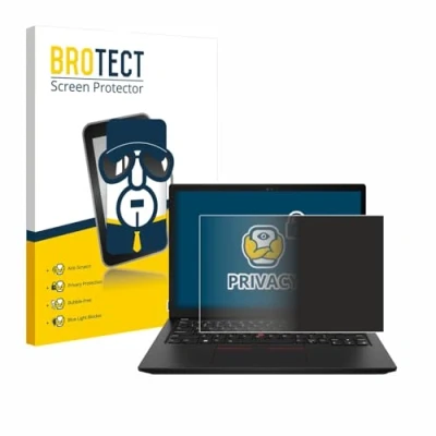 Afbeelding van BROTECT privacy screenprotector voor Lenovo ThinkPad X13 Gen 3 Folie Beschermfolie Blauwlichtfilter